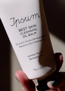 Ipsum Best Skin Cleansing Oil Balm - Caroline Hirons Kit 27 - The Spring Clean