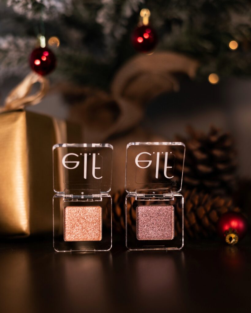 ELF cosmetics fine as fleck glitter eyeshadow - stocking filler, secret santa