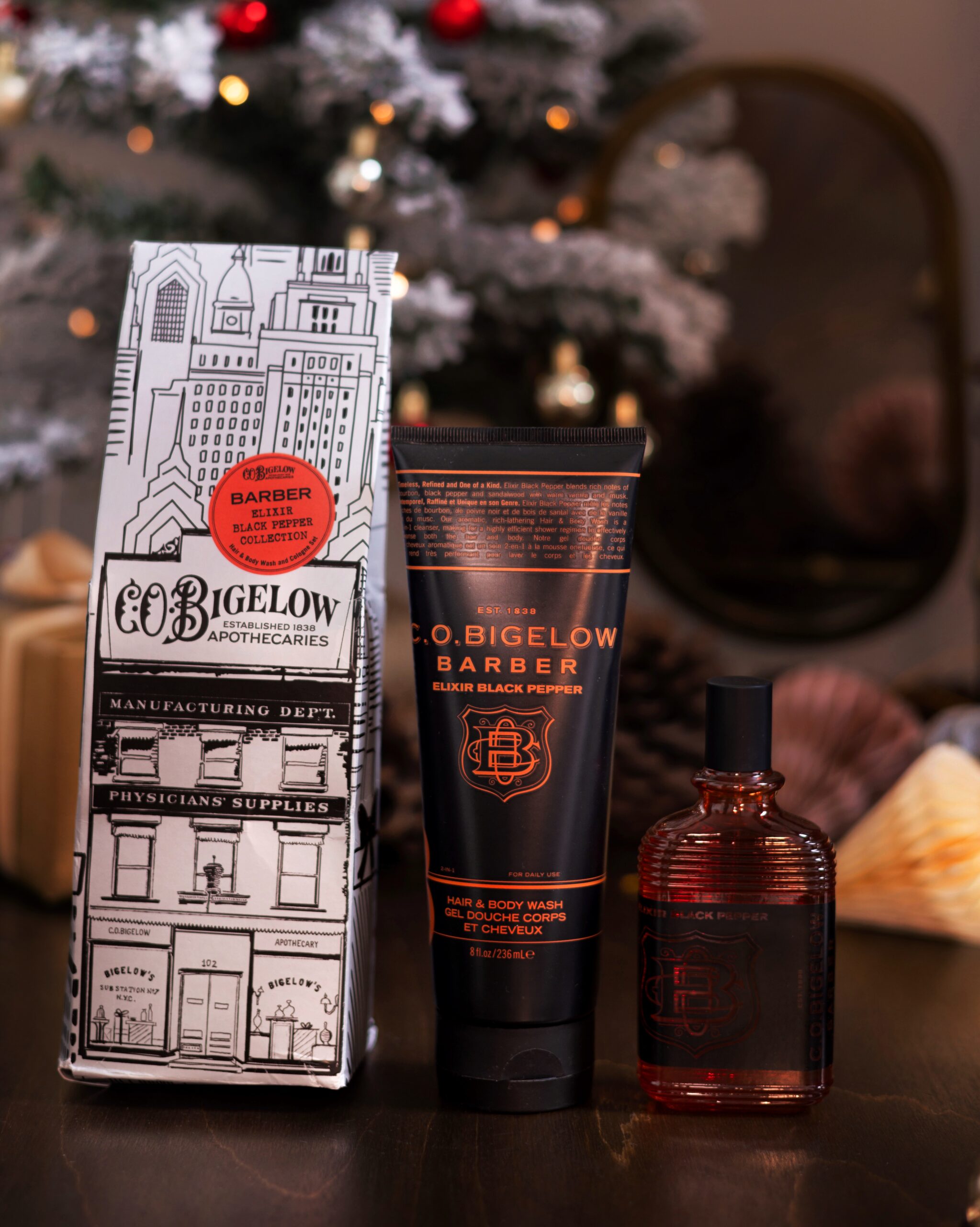 Men’s gift ideas Christmas Gift Guide - Luxury Beauty Gift Ideas - c.o. Bigolow men’s gift set