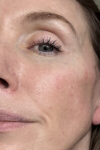 End of day results for Lancôme Lash Idôle Curl Goddess Mascara